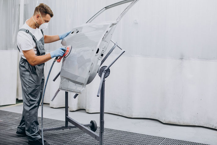 Bate-chapa e pintor zona de Lamego